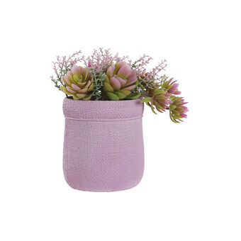 Decorative Plant DKD Home Decor Pink EVA PE (17.5 x 14 x 20 cm) (2 Units)
