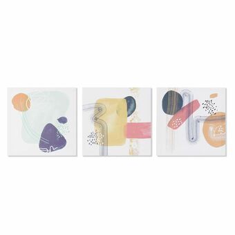 Painting DKD Home Decor Abstract Modern (40 x 1,8 x 40 cm)