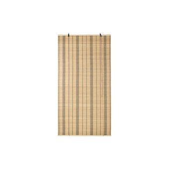 Roller blinds DKD Home Decor Polyester Dark brown Bamboo (90 x 3 x 175 cm)