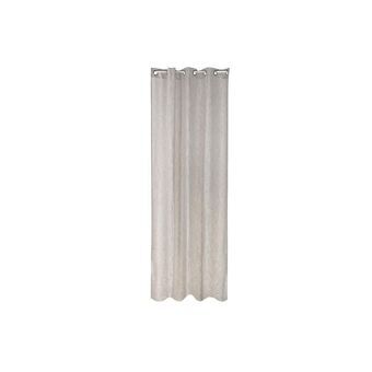Curtain DKD Home Decor Beige Metal Polyester (140 x 270 cm)