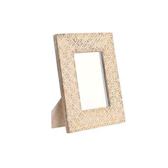 Photo frame DKD Home Decor Crystal Mango wood (23,2 x 1,5 x 28 cm)