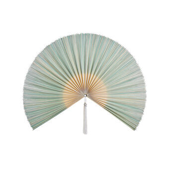 Wall Decoration DKD Home Decor Natural Green Fan Oriental (67 x 4 x 140 cm)