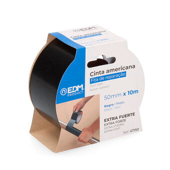 Duct tape EDM Black (50 mm x 10 m)