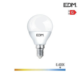 LED lamp EDM 5 W E14 G 400 lm (6400K)