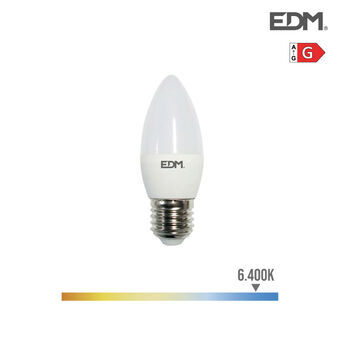 LED lamp EDM E27 5 W G 400 lm (6400K)