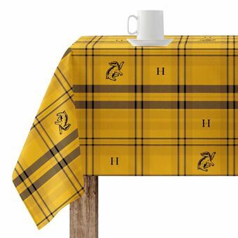 Stain-proof resined tablecloth Harry Potter Hufflepuff 100 x 140 cm