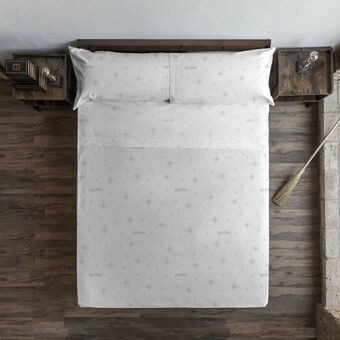 Bedding set Harry Potter Stars Grey White Super king 280 x 270 cm