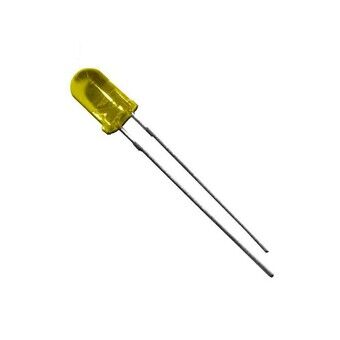 Diode Molgar LED Handicrafts Yellow 5 mm 1,9 V