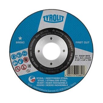 Cutting disc Tyrolit 115 x 6 x 22,23 mm