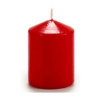 Candle 10 cm Red Wax (4 Units)