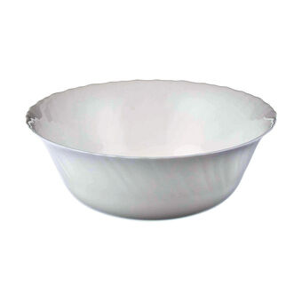 Salad Bowl Luminarc White Glass (Ø 25 cm)