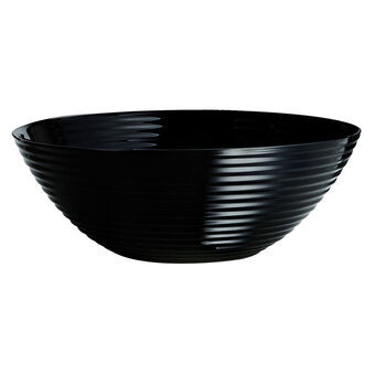 Salad Bowl Luminarc Black Ø 27 cm