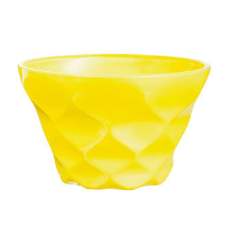 Ice Cream and Milk Shake Glass Luminarc Iced Diamant Yellow Glass (20 cl)