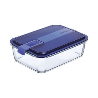 Hermetic Lunch Box Luminarc Easy Box Bicoloured Glass (1,97 l)