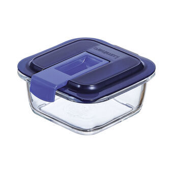 Hermetic Lunch Box Luminarc Easy Box Bicoloured Glass (380 ml)