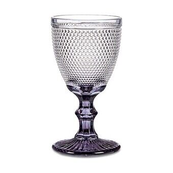 Wineglass Grey Points Glass (240 ml) (6 Units)