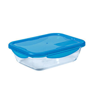 Hermetic Lunch Box Pyrex C&G Blue Glass (800 ml)