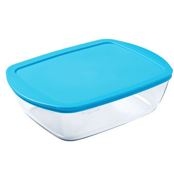 Lunch box Pyrex Cook & Store Crystal Blue (23 x 16 x 6 cm)