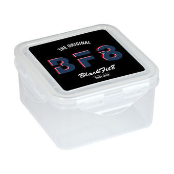 Lunch box BlackFit8 Urban Plastic Black Navy Blue (13 x 7.5 x 13 cm)
