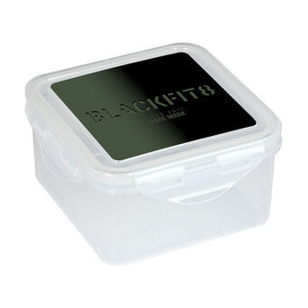 Lunch box BlackFit8 Gradient Plastic Black Military green (13 x 7.5 x 13 cm)