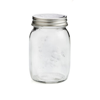 Glass Jar Quid Renova Crystal Transparent (0,5 L)