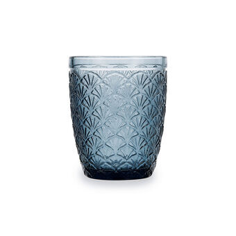 Glass Bidasoa Blue Moon Blue Glass 240 ml