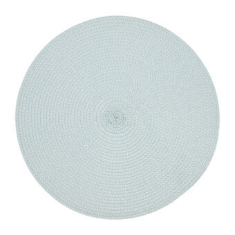 Place mat Quid Vita Blue Plastic (Ø 38 cm)
