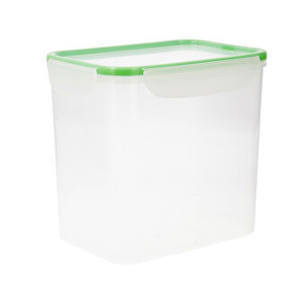Lunch box Quid Greenery Transparent Plastic (4,7 l)