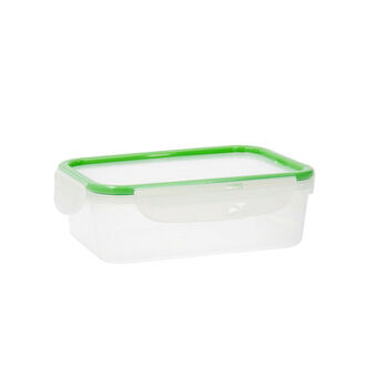 Lunch box Quid Greenery Transparent Plastic (1,4 L)