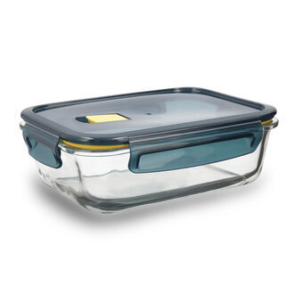 Hermetic Lunch Box Quid Astral 1,04 L Blue Glass