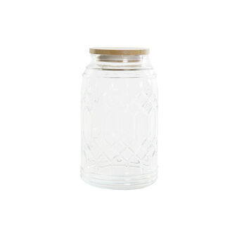 Tin DKD Home Decor Bamboo Crystal 2,3 L (13.6 x 13.6 x 23 cm)