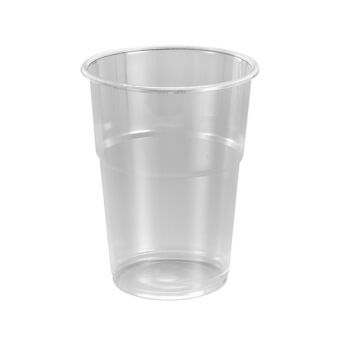 Set of reusable cups Algon Transparent 1 L (25 Units)