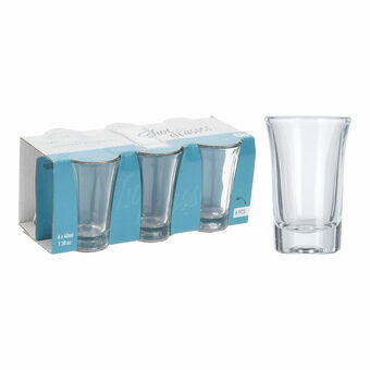 Set of Shot Glasses Excellent Houseware Crystal 40 ml (6 Units)