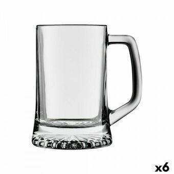 Beer Mug Crisal Maxim 500 ml 13 x 8 x 15 cm (6 Units)