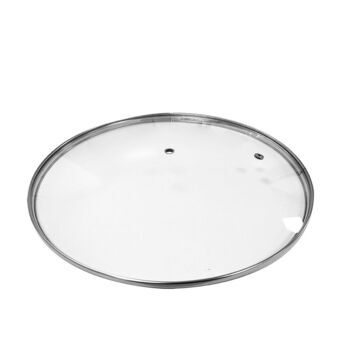 Frying Pan Lid EDM 76682 Replacement Pan Crystal Transparent Ø 20 cm