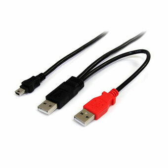 USB 2.0 A to Mini USB B Cable Startech USB2HABMY6 Black