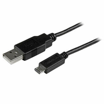 Cable Micro USB Startech USBAUB3MBK           3 m Black