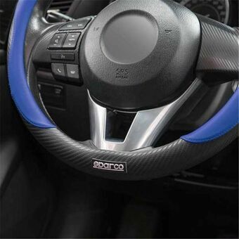 Steering Wheel Cover Sparco SPCS128AZ Ø 37-38 cm Blue