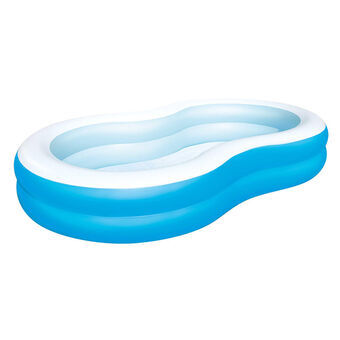 Inflatable Paddling Pool for Children Bestway 262 x 157 x 46 cm