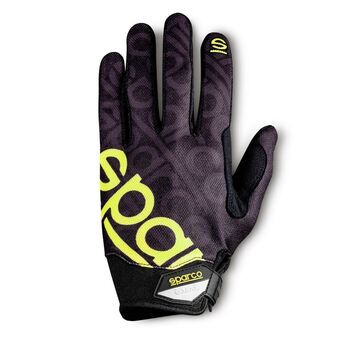 Mechanic\'s Gloves Sparco  MECA III Black Size L