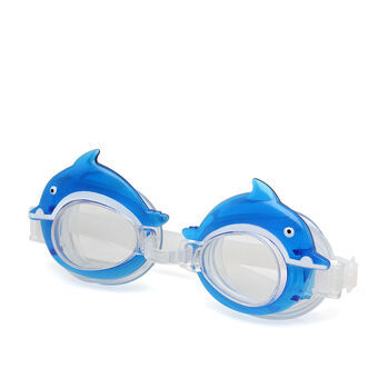 Children\'s Swimming Goggles Blue Dolphin