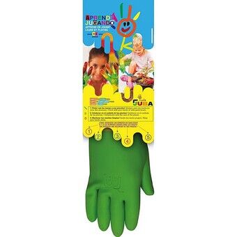 Gardening gloves JUBA Green Children\'s 4 Years Latex