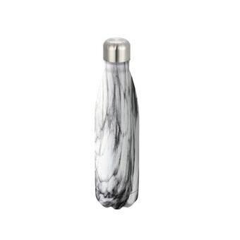 Bottle DKD Home Decor Stainless steel White (5,5 x 5,5 x 26,5 cm)