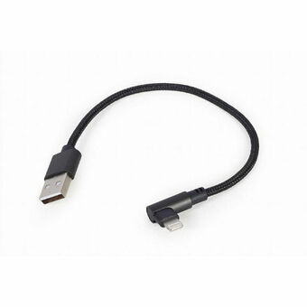 Cable Micro USB GEMBIRD CC-USB2-AMLML-0.2M Black Multicolour 20 cm