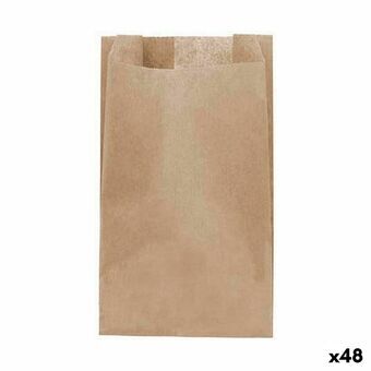 Set of Bags Algon Disposable kraft paper 40 Pieces 8 x 15 cm (48 Units)