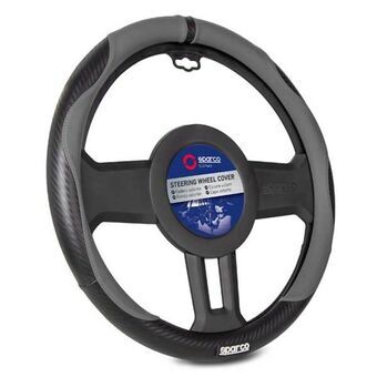 Steering Wheel Cover Sparco SPCS128GR Ø 37-38 cm Grey