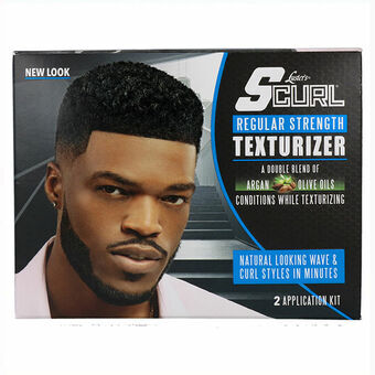 Hair Lotion Luster Scurl Texturizer Kit Regular Curly Hair Texturiser