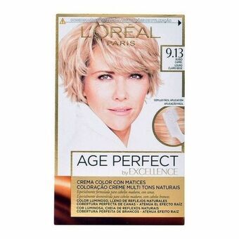 Permanent Anti-Ageing Dye Excellence Age Perfect L\'Oreal Make Up Blonde
