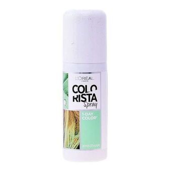 Temporary Dye L\'Oreal Professionnel Paris Colorista Mint Spray 1 Dag Haarkleuring 75ml (75 ml)