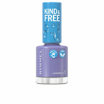 nail polish Rimmel London Kind & Free 153-lavender light (8 ml)